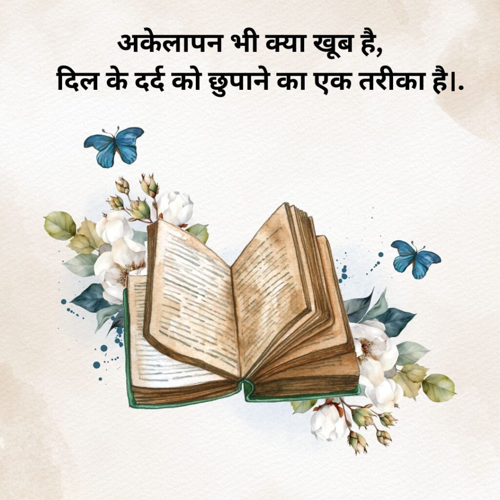 Sad Alone Shayari In Hindi