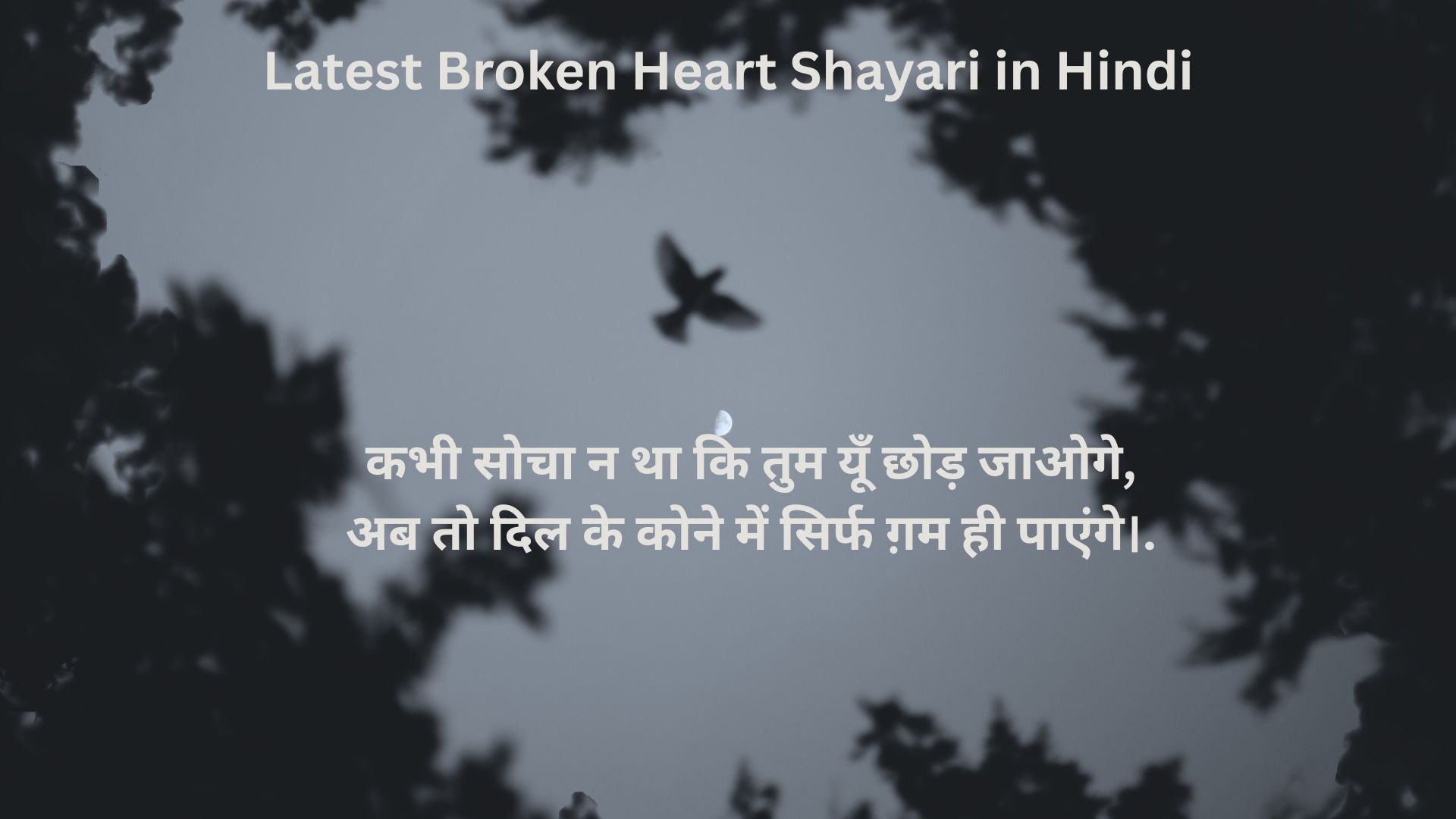 Latest Broken Heart Shayari in Hindi
