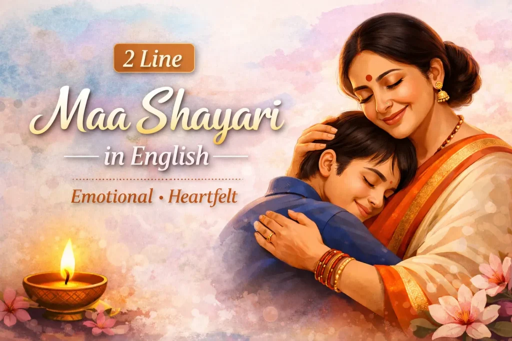 2 Line Maa Shayari in English