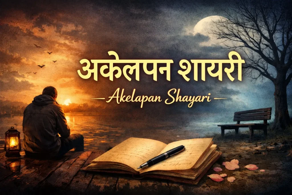 Akelapan Shayari