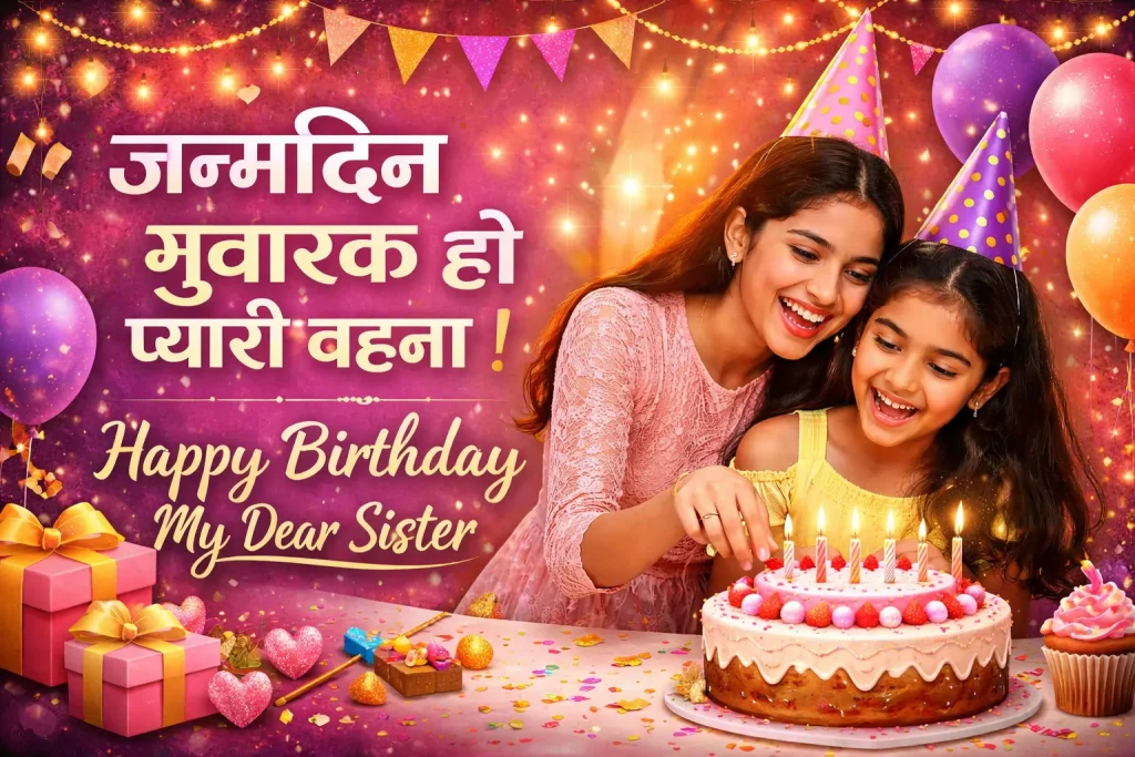 Birthday Sister Shayari