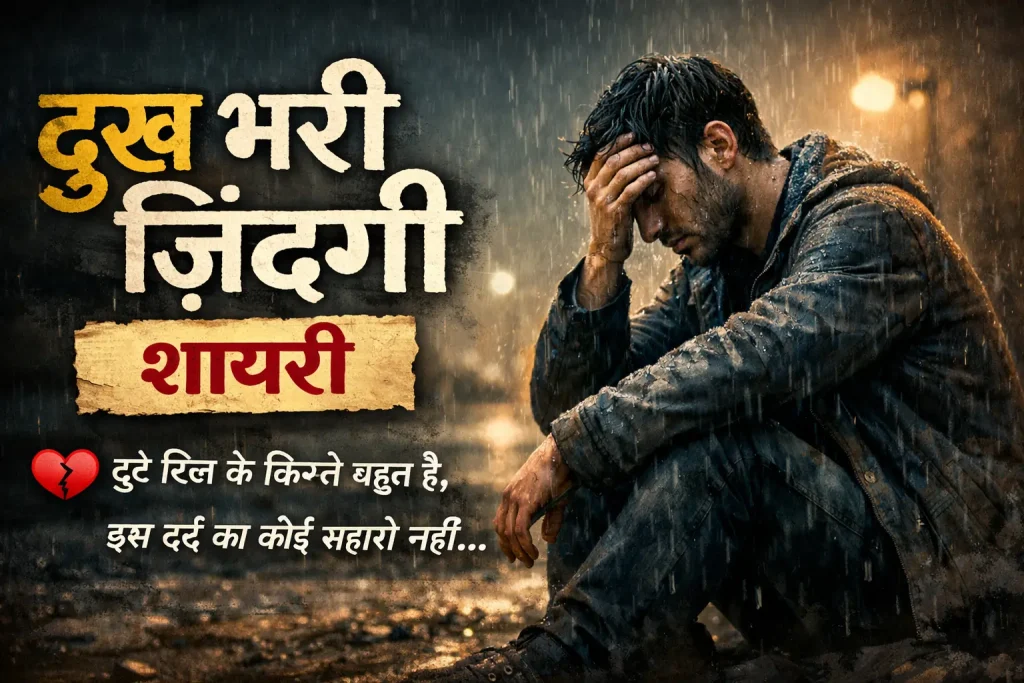 Dukh Bhari Zindagi Shayari