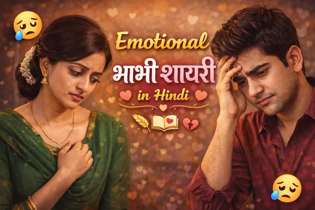 Emotional Bhabhi Shayari in Hindi