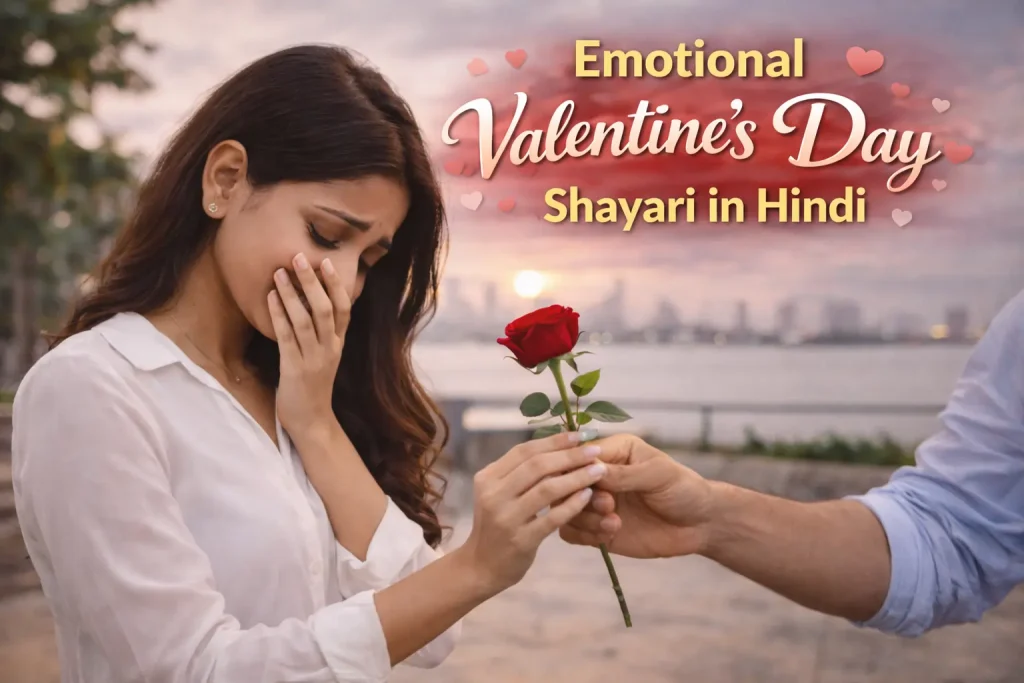 Emotional Valentine’s Day Shayari in Hindi