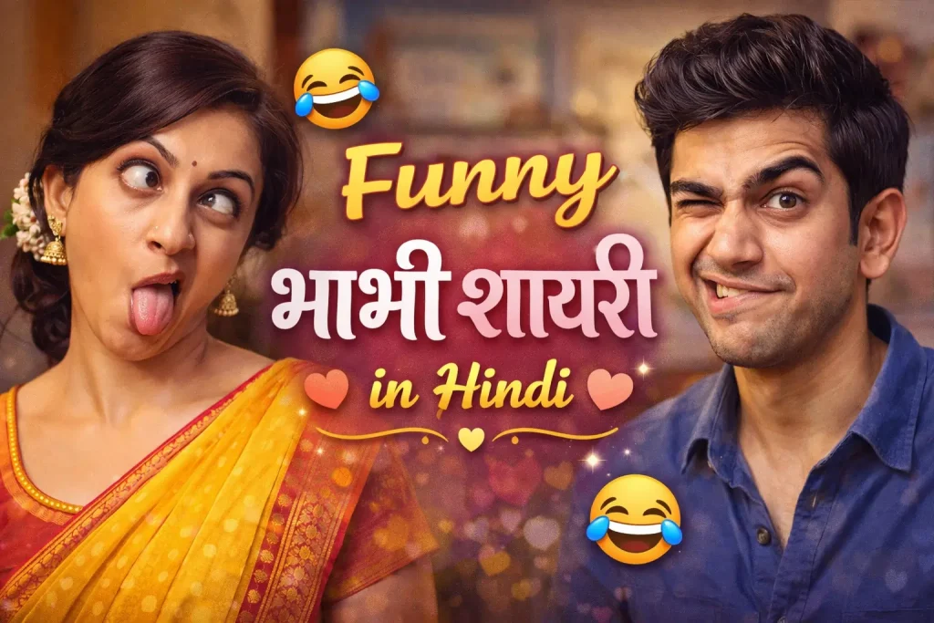 Funny Bhabhi Shayari in Hindi