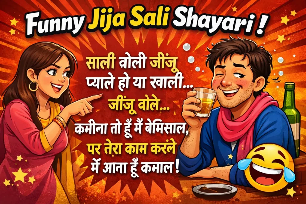 Funny Jija Sali Shayari