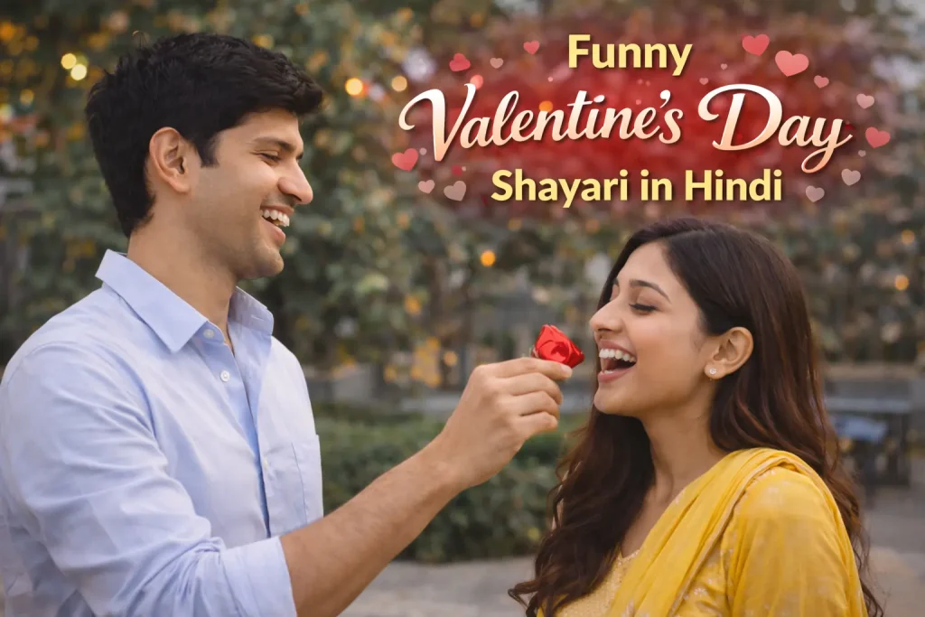Funny Valentine’s Day Shayari in Hindi