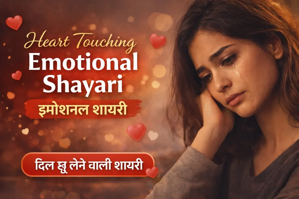 Heart Touching Emotional Shayari