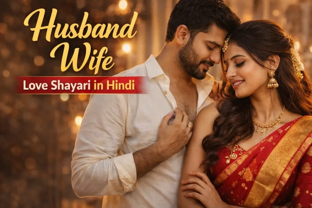 Husband Wife Love Shayari in Hindi