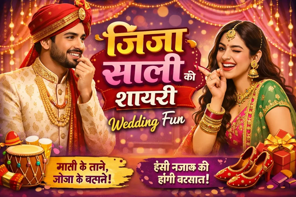 Jija Sali Shayari for Wedding Functions