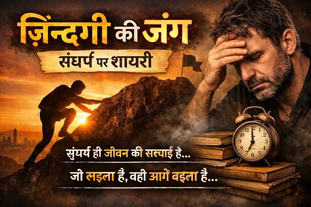 Life Struggle Shayari in Hindi
