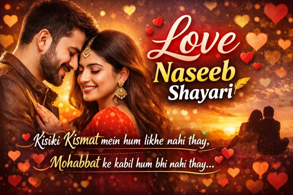 Love Naseeb Shayari