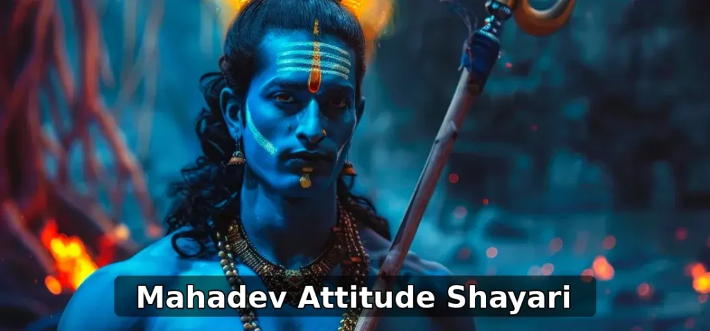 Mahadev Attitude Shayari