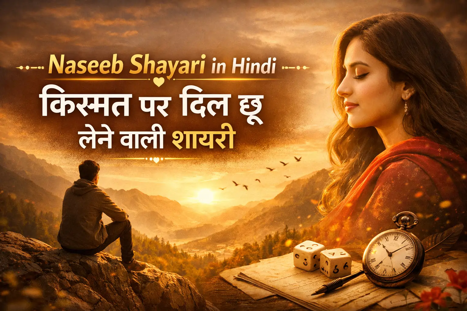 Naseeb Shayari in Hindi: किस्मत पर दिल छू लेने वाली शायरी
