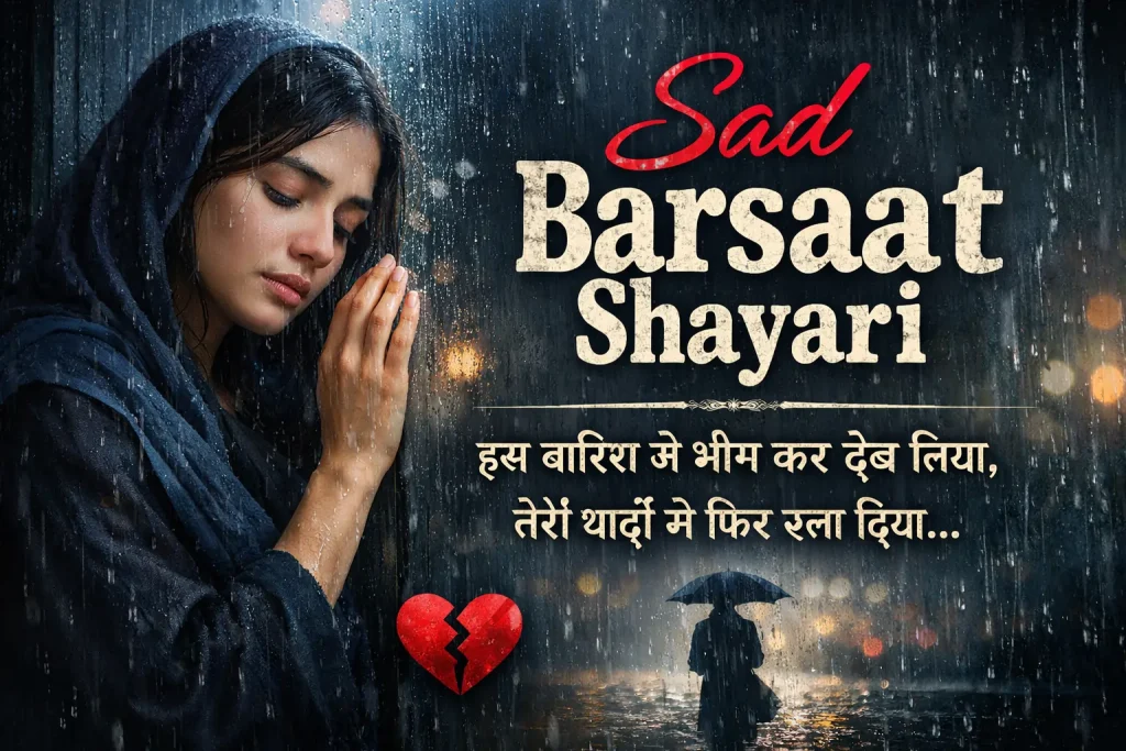 Sad Barsaat Shayari