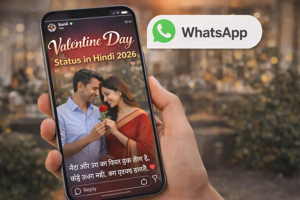 Valentine Day Status in Hindi 2026
