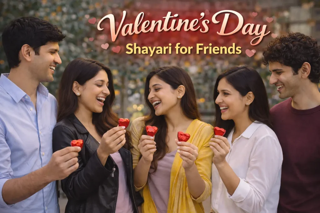 Valentine’s Day Shayari for Friends