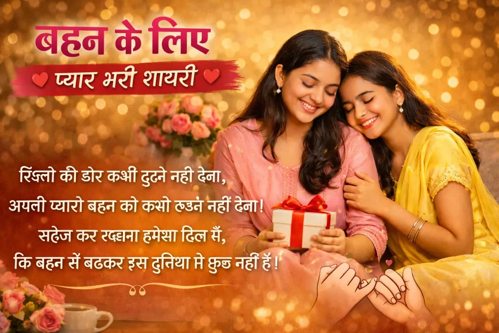 Sister Shayari in Hindi
