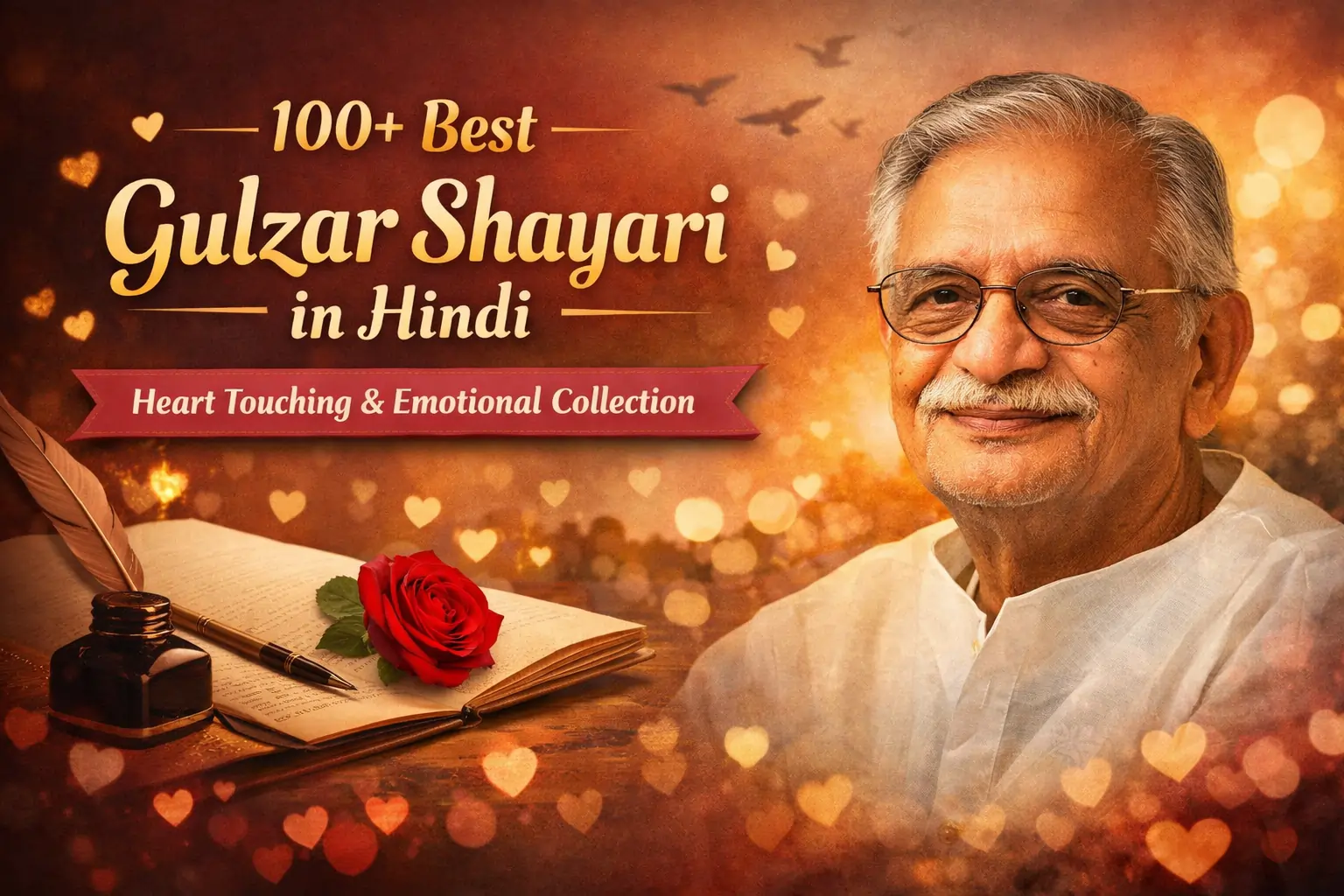 100+ Best Gulzar Shayari in Hindi – Heart Touching & Emotional Collection
