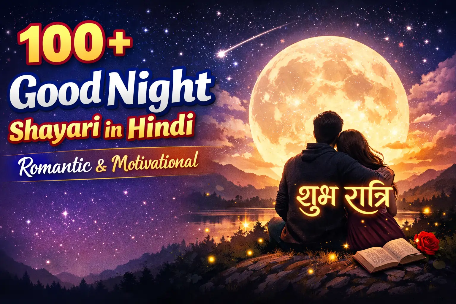 100+ Good Night Shayari in Hindi – Romantic & Motivational