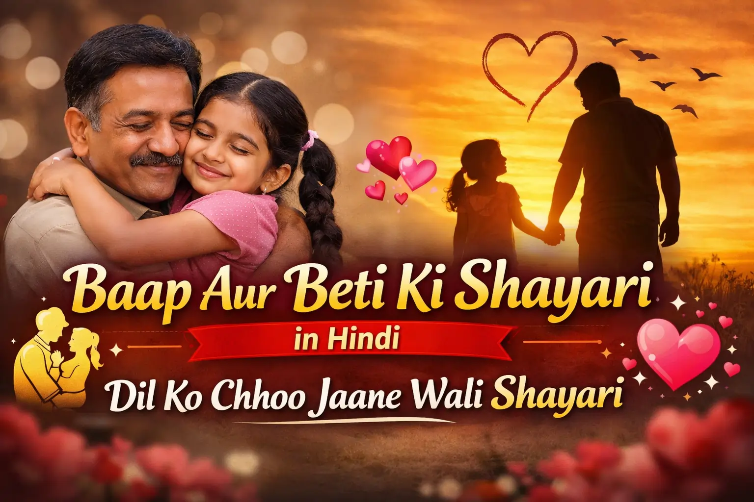 Baap Aur Beti Ki Shayari in Hindi – Dil Ko Chhoo Jaane Wali Shayari