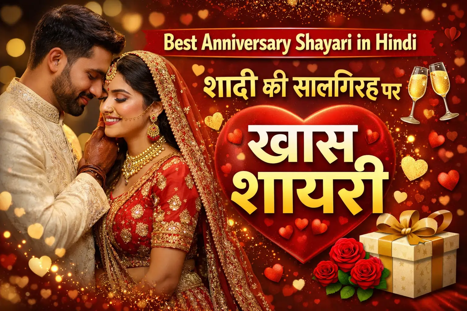 Best Anniversary Shayari in Hindi – शादी की सालगिरह पर खास शायरी