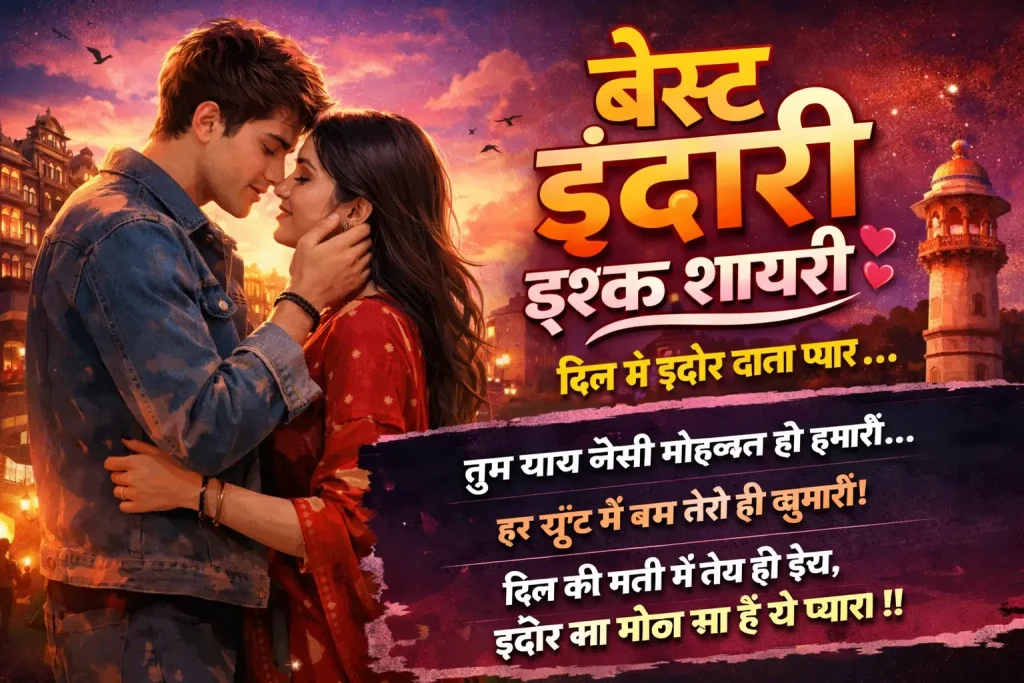 Best Indori Ishq Shayari in Hindi