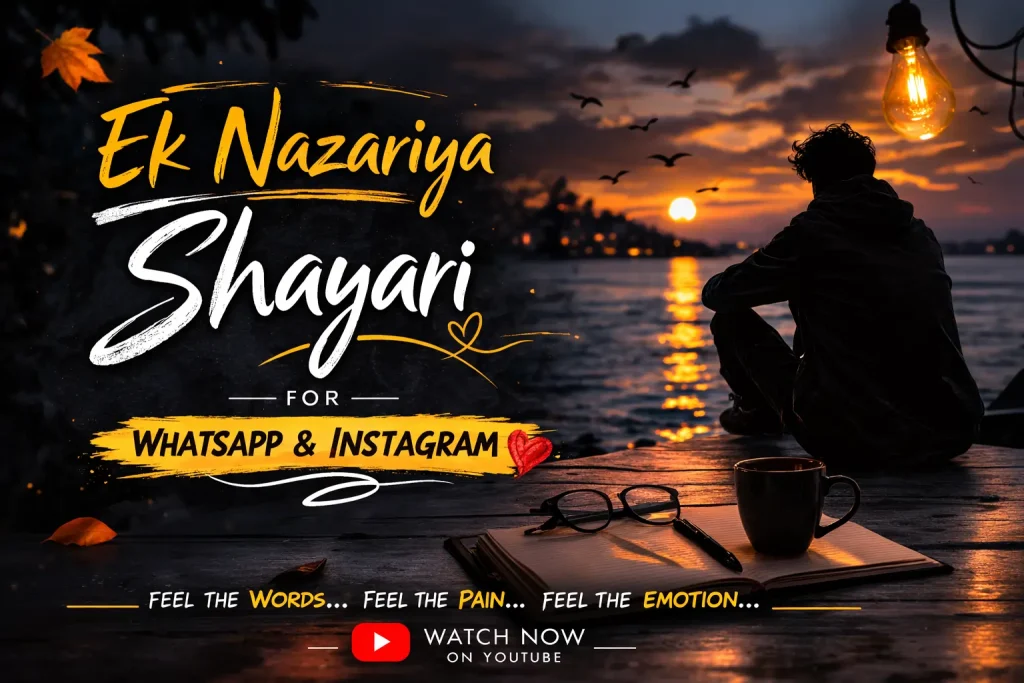 Ek Nazariya Shayari for WhatsApp & Instagram