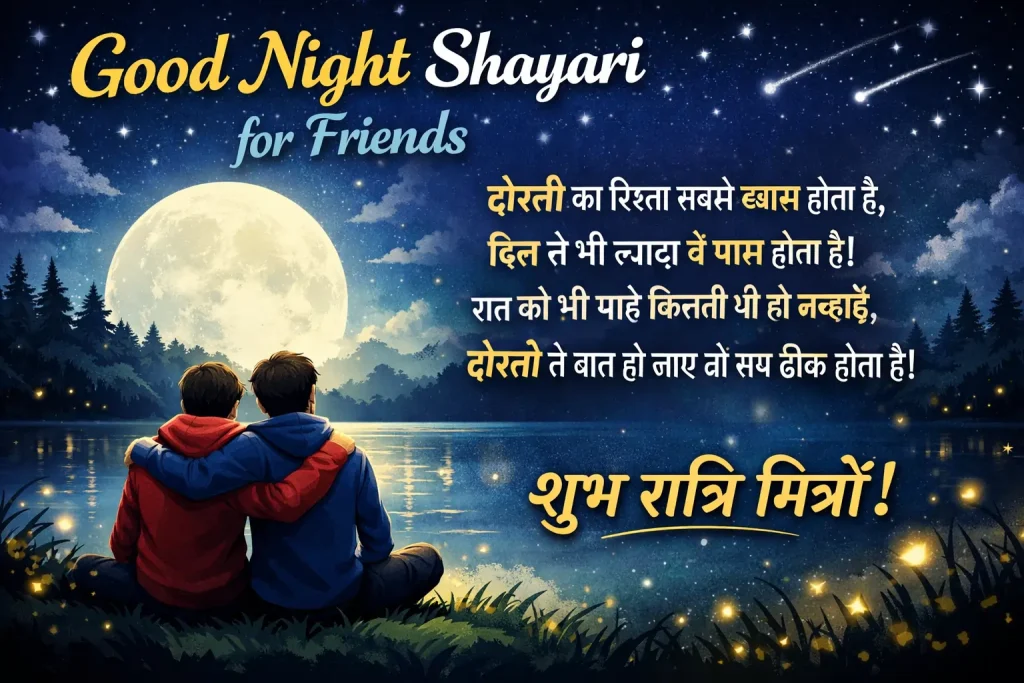 Good Night Shayari 