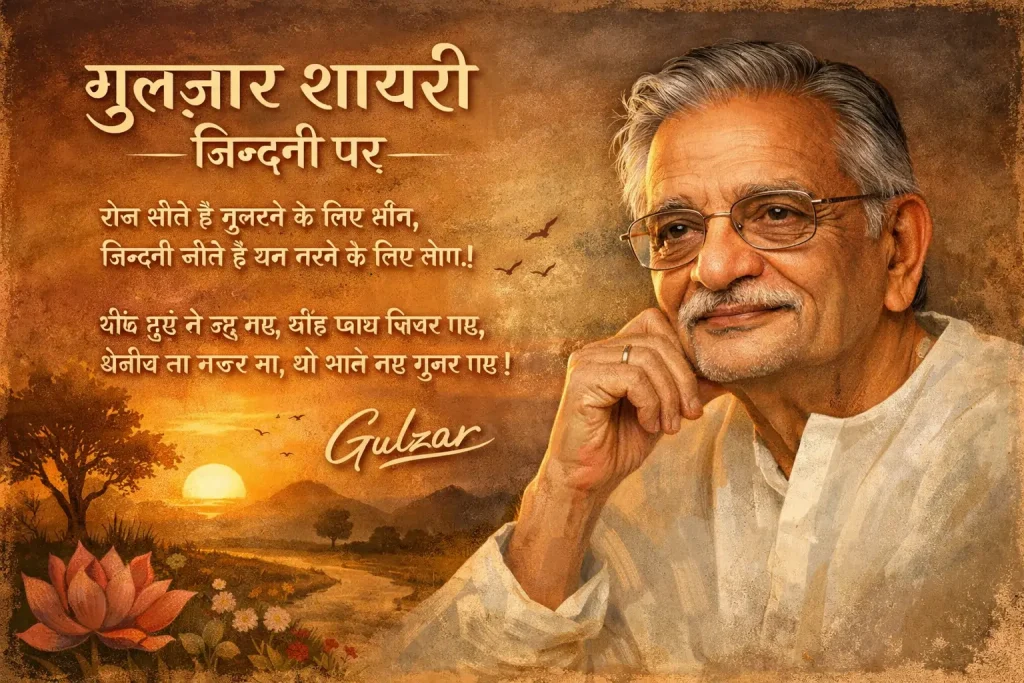 Gulzar Shayari on Life
