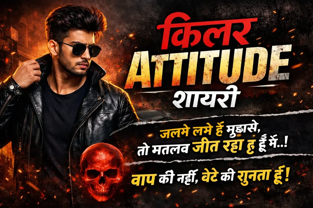 Killer Attitude Shayari in Hindi