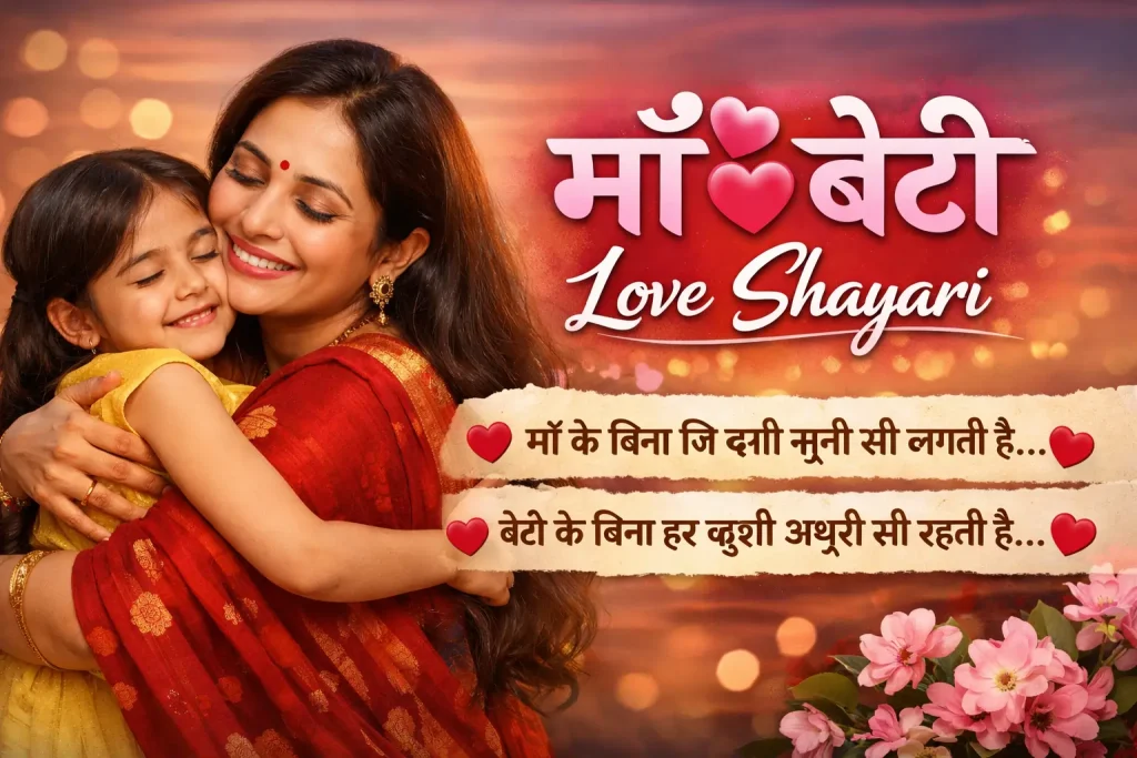 Maa Beti Love Shayari