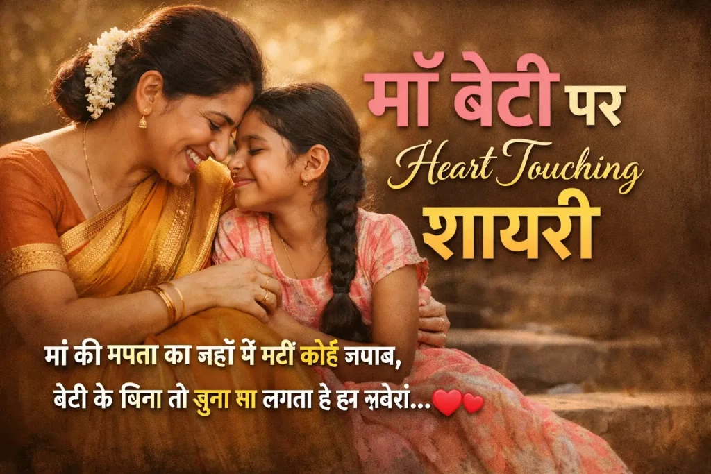 Maa Beti Shayari in Hindi