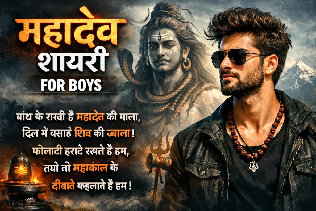 Mahadev Shayari for Boys