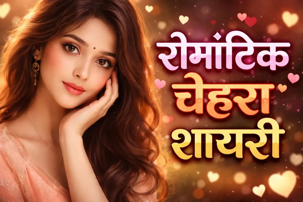 Romantic Chehra Shayari for Love