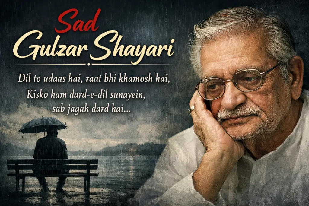 Sad Gulzar Shayari