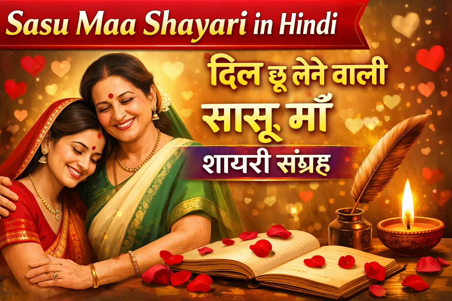 Sasu Maa Shayari in Hindi – दिल छू लेने वाली सासू माँ शायरी संग्रह