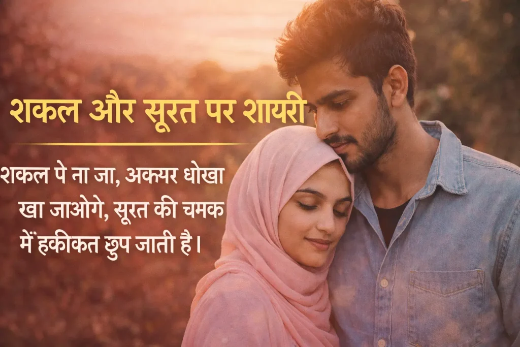 Shakal Aur Surat Par Shayari