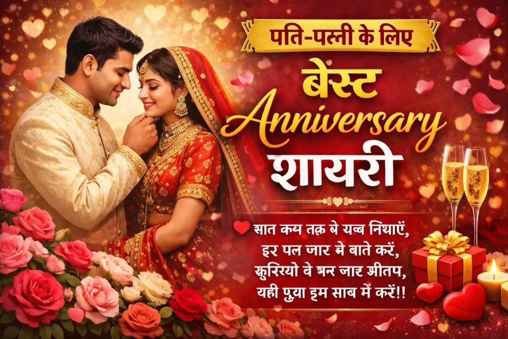 Anniversary Shayari in Hindi
