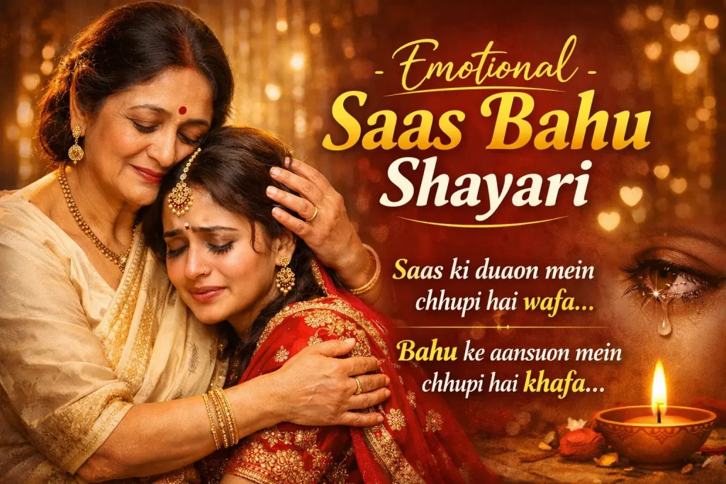 Emotional Saas Bahu Shayari