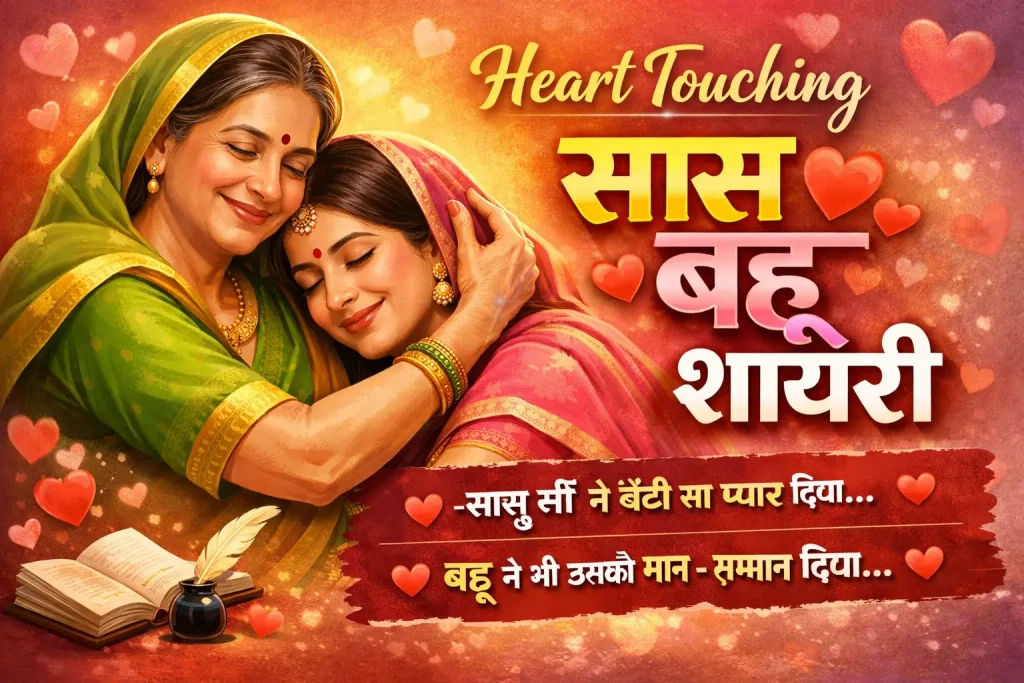 Heart Touching Saas Bahu Shayari