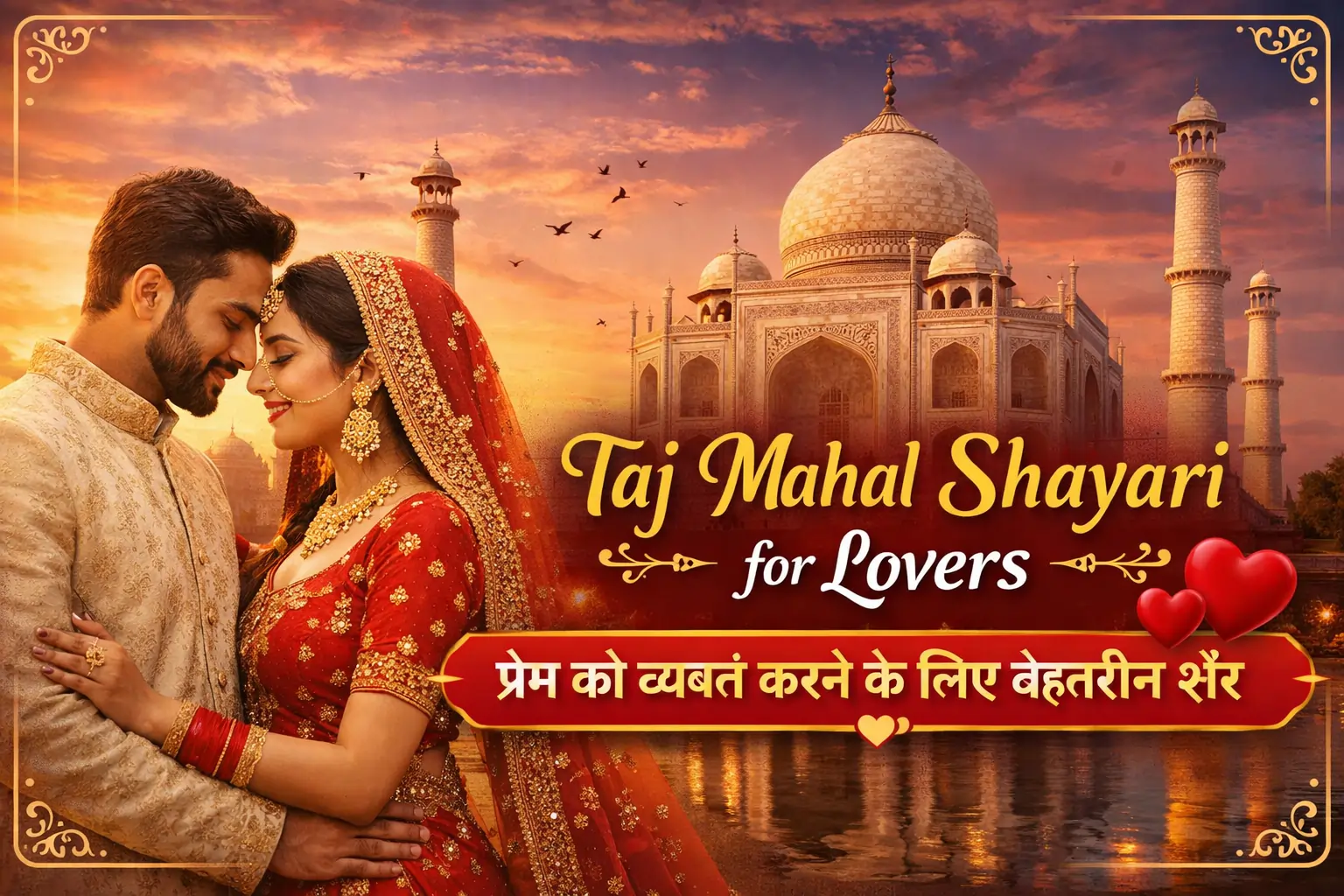 Taj Mahal Shayari for Lovers: प्रेम को व्यक्त करने के लिए बेहतरीन शेर