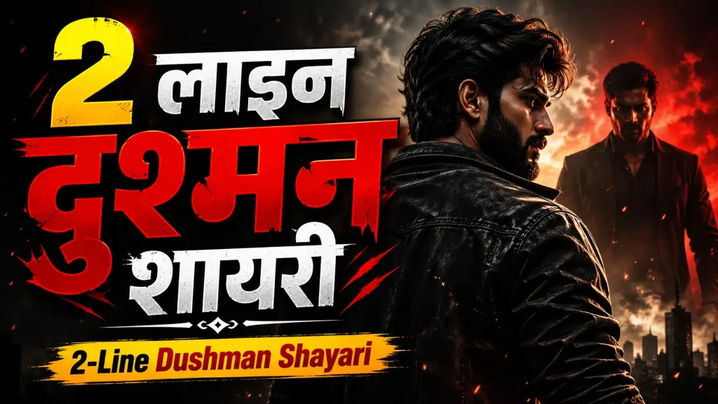2-Line Dushman Shayari