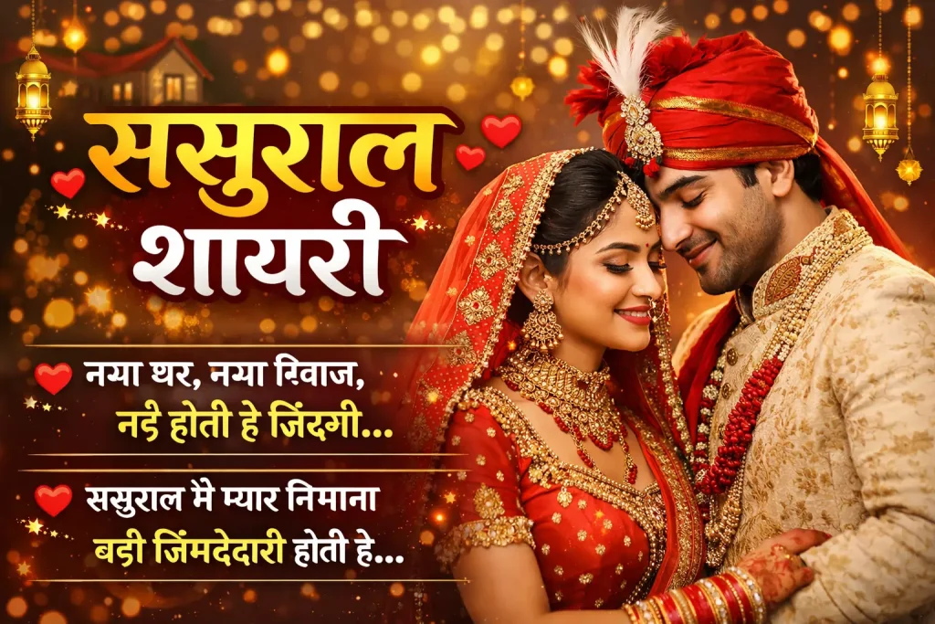 2 Line Sasural Shayari