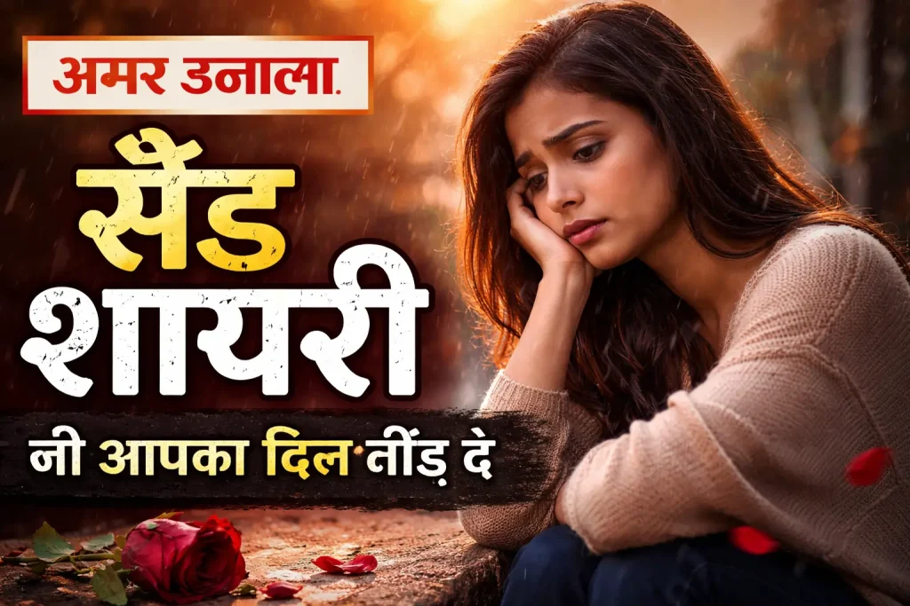 Amar Ujala Sad Shayari in Hindi