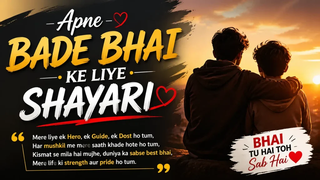 Apne Bade Bhai Ke Liye Shayari