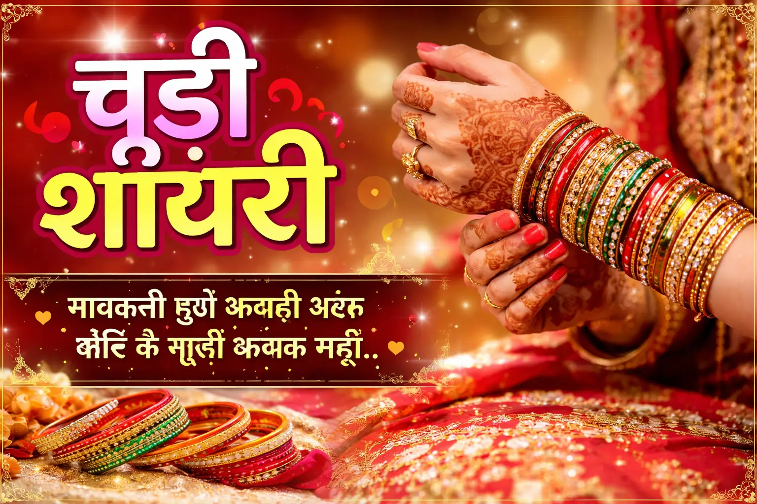 Beautiful Chudi Shayari in Hindi