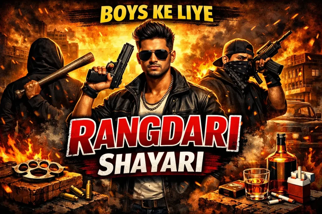 Boys ke liye Rangdari Shayari
