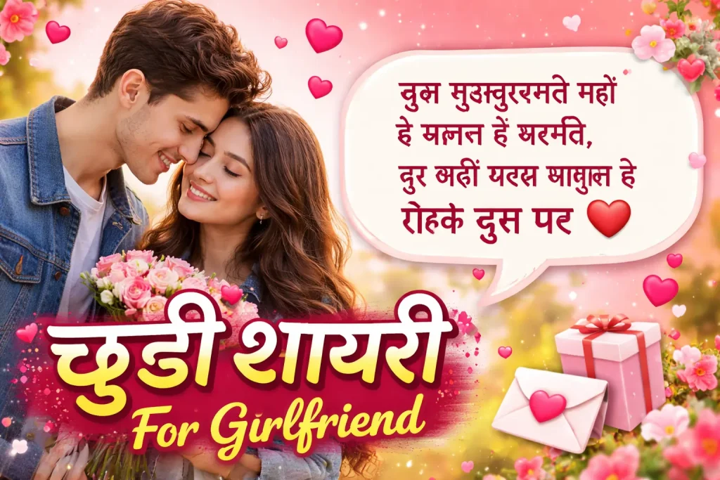 Chudi Shayari for Girlfriend