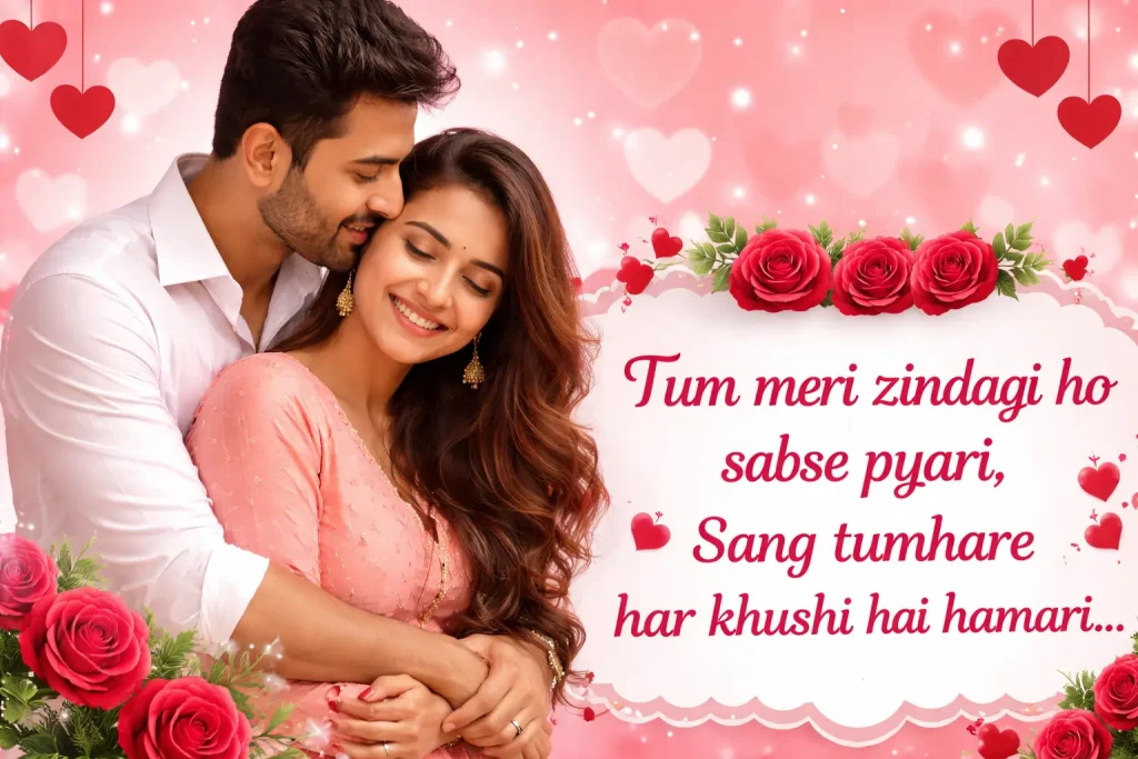 Cute and Beautiful 2 Line Shayari for Husband